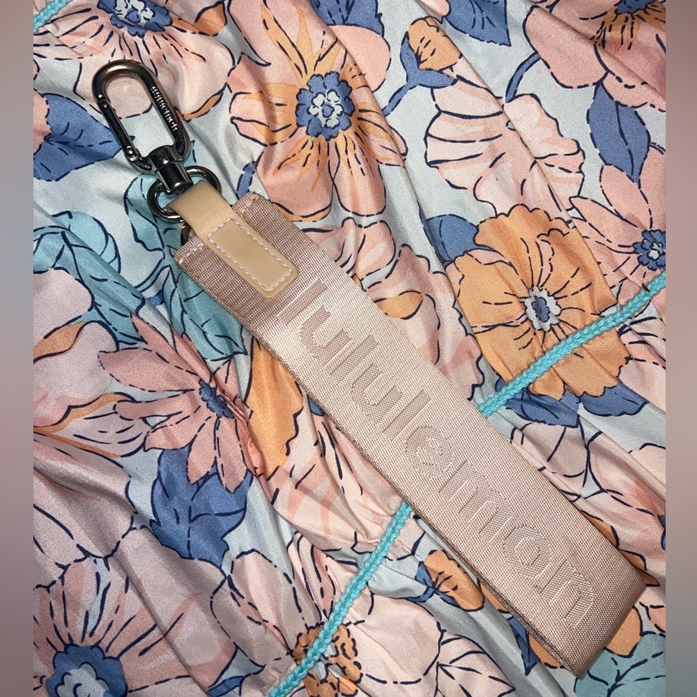 Lululemon Blush Pink Keychain